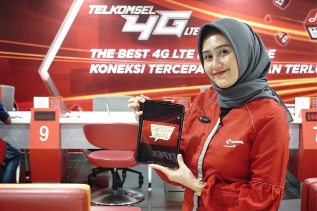 baju seragam telkomsel