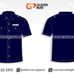 contoh desain baju seragam bank bni