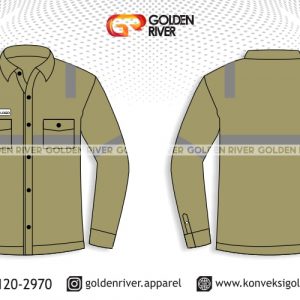 contoh desain kemeja kerja safety