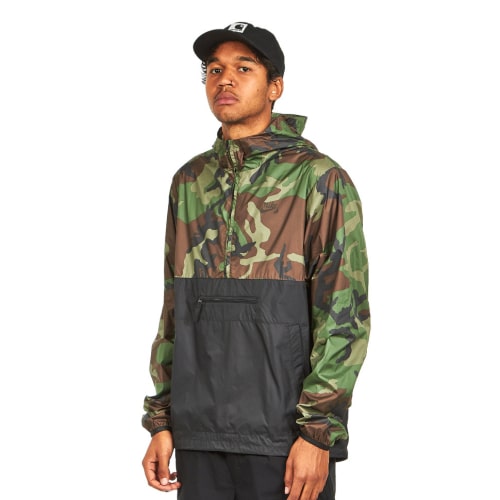 Jaket Loreng Parasut Pria
