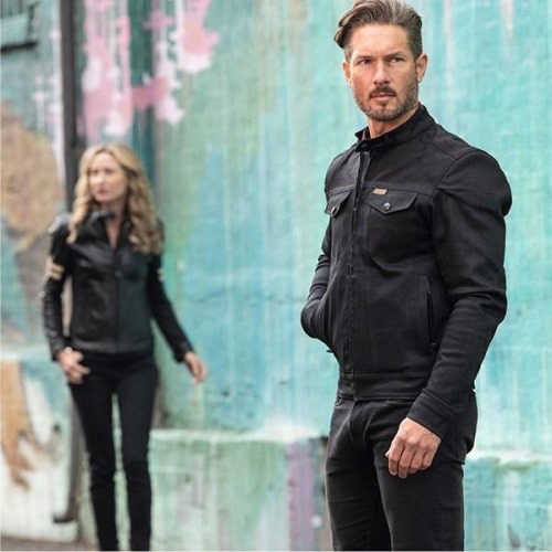 Jaket Motor Hitam Harian