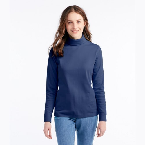 Kaos Lengan Panjang Turtle Neck