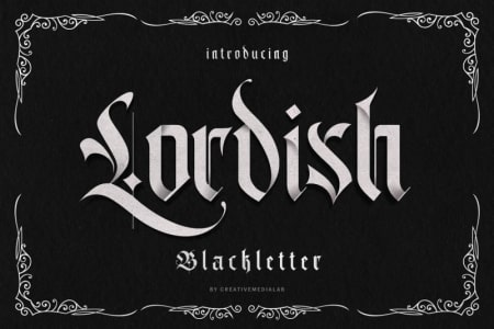 Lordish Blackletter Font