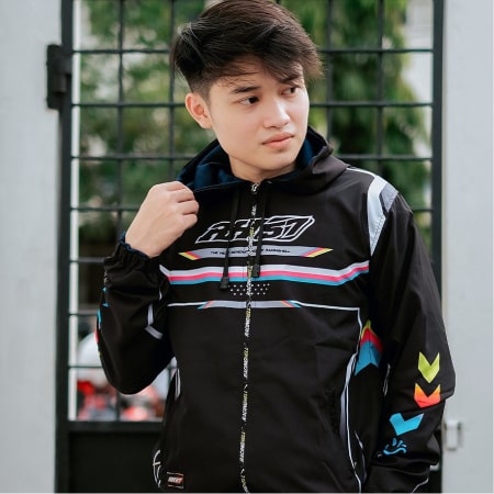 Jaket Racing Hell 2 Depan
