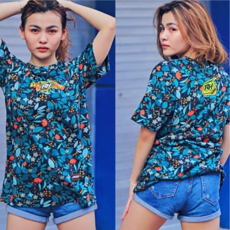 Kaos Racing Hell Full Color Wanita