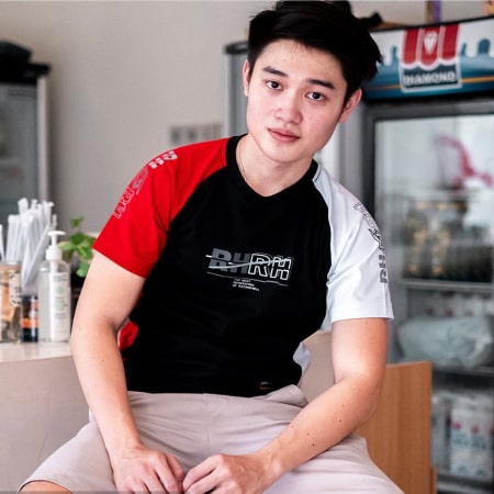 Kaos Racing Hell Hitam Merah