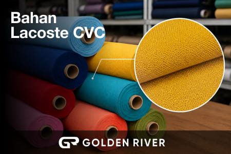 Bahan Lacoste CVC