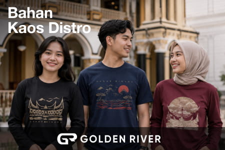 Bahan Kaos Distro